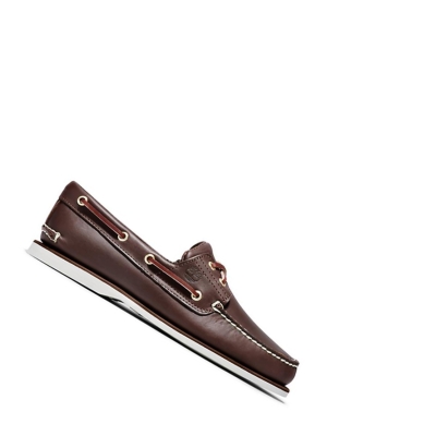 Men's Timberland Classic Boat Shoes Brown | OEC-982015