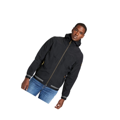 Men's Timberland Coastal Cool Bomber Jackets Black | GFO-428053