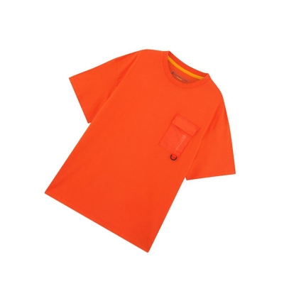 Men's Timberland Earthkeepers® by Raeburn Pocket T Shirts Orange | TEF-937205