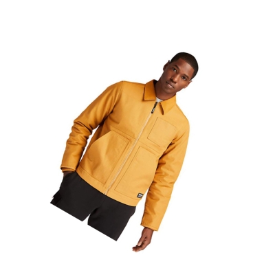 Men's Timberland Errand Jackets Yellow | EJQ-219807