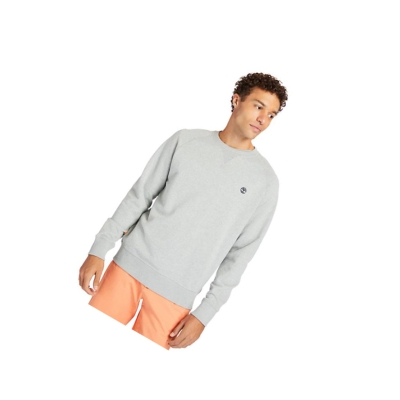 Men's Timberland Exeter River Sweatshirt Grey | ODP-126435