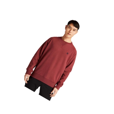 Men's Timberland Exeter River Sweatshirt Red | WAH-431629