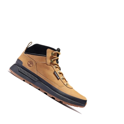 Men's Timberland Field Trekker Chukka Winter Boots Yellow | UZW-684530