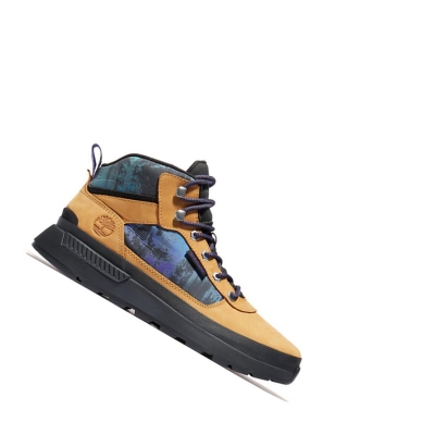 Men's Timberland Field Trekker NL Sky Chukka Boots Yellow | NBT-197265