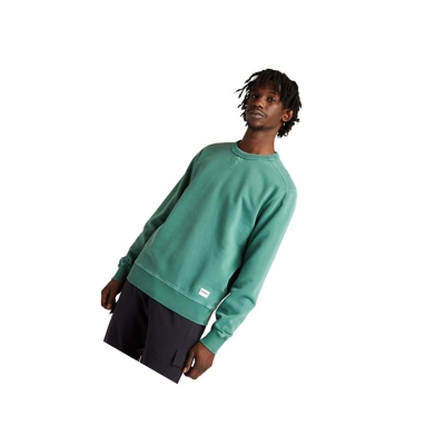 Men's Timberland GD the Original Sweatshirt Green | LHM-560482