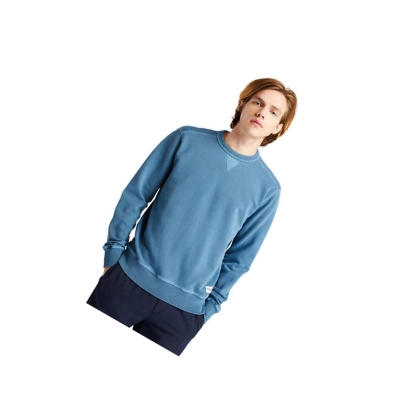 Men's Timberland GD the Original Sweatshirt Blue | QTO-102598