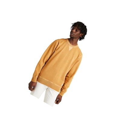 Men's Timberland GD the Original Sweatshirt Yellow | VWA-384165