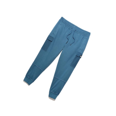 Men's Timberland Garment-Dyed Cargo Sweatpants Blue | OTH-398205