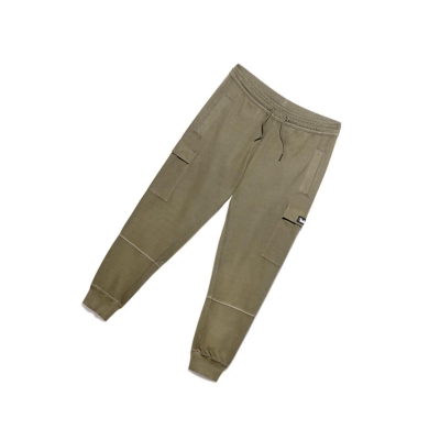 Men's Timberland Garment-Dyed Cargo Sweatpants Dark Green | TDC-576084