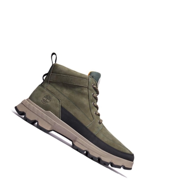 Men's Timberland GreenStride™ TBL® Originals Ultra Chukka Boots Dark Green | HUP-520913