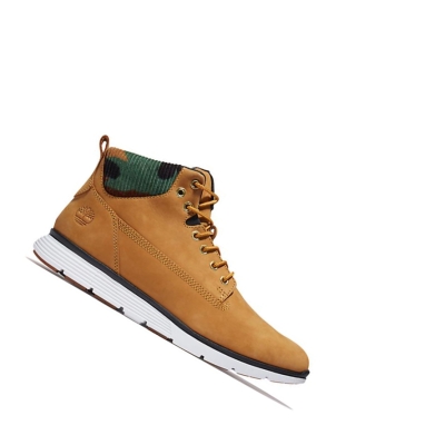 Men's Timberland Killington Chukka Boots Yellow Green | OBX-983670