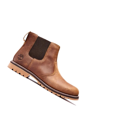 Men's Timberland Larchmont Chelsea Boots Light Brown | JNX-538021