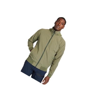 Men's Timberland Mount Lafayette Bomber Jackets Green | AMI-756814