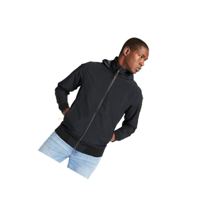 Men's Timberland Mount Lafayette Bomber Jackets Black | MAR-072536