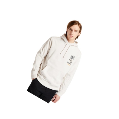 Men's Timberland Nature Needs Heroes™ Graphic Hoodie White | KTR-501327