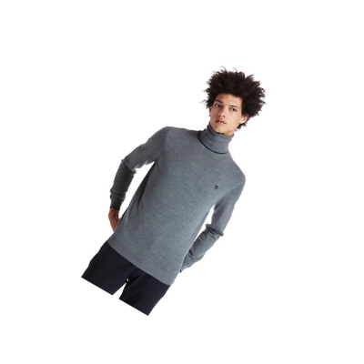 Men's Timberland Nissitissit River Merino Sweater Dark Grey | QVM-578032