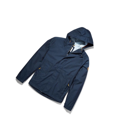 Men's Timberland Outdoor Heritage Windbreaker Jackets Navy | DCG-254378