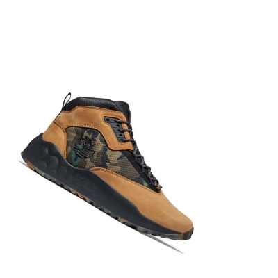 Men's Timberland Solar Wave GreenStride™ Chukka Boots Yellow | FEK-965218