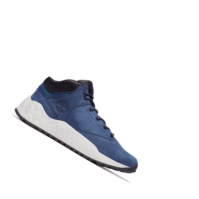 Men's Timberland Solar Wave GreenStride™ Super Sneakers Navy | UKC-587213