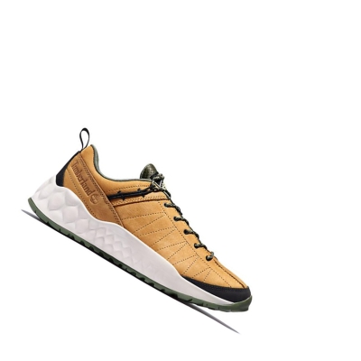 Men's Timberland Solar Wave GreenStride™ Sneakers Yellow | UTL-124650