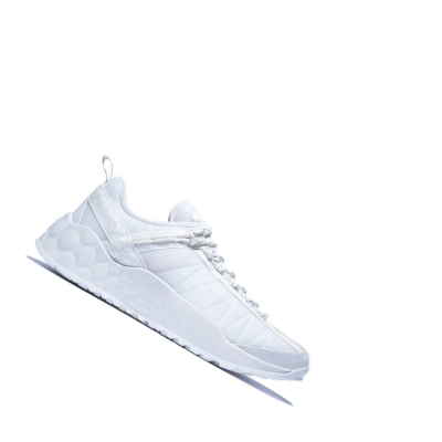 Men's Timberland Solar Wave Mesh Sneakers White | FHE-674912