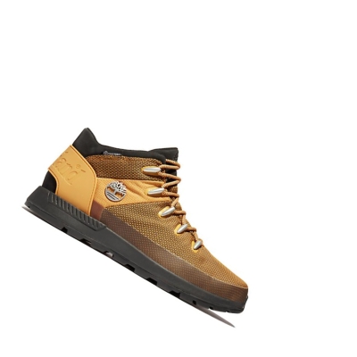 Men's Timberland Sprint Trekker Chukka Sneakers Yellow | YKD-306915