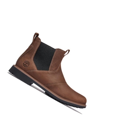 Men's Timberland Stormbucks Chelsea Boots Light Brown | QFX-271035