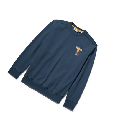 Men's Timberland TimberFresh™ Technology Sweatshirt Blue | CRE-958164