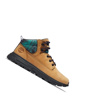 Men's Timberland Treeline Chukka Boots Yellow | VPH-481623