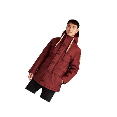 Men's Timberland Wilmington DryVent™ Field Parka Jackets Red | GKB-590742