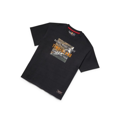 Men's Timberland Year of the Tiger T Shirts Black | IEJ-671490