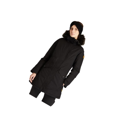 Women's Timberland DryVent™ Waterproof Parka Jackets Black | QLU-837596