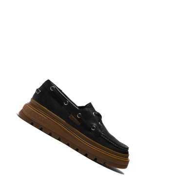 Women's Timberland GreenStride™ Ray City EK+ Boat Shoes Black | KLI-973812