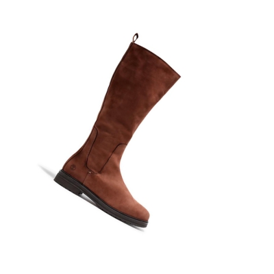 Women's Timberland Hannover Hill Tall Winter Boots Brown | XSC-735168