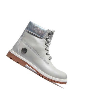 Women's Timberland Heritage Original 6-inch Boots Light Grey | EWG-237496