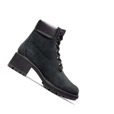 Women's Timberland Kinsley Original 6-inch Boots Black | GZJ-708569