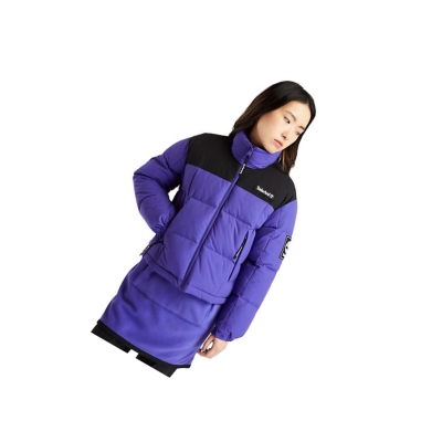 Women's Timberland Non-Down Parka Jackets Dark Blue | OSW-437012